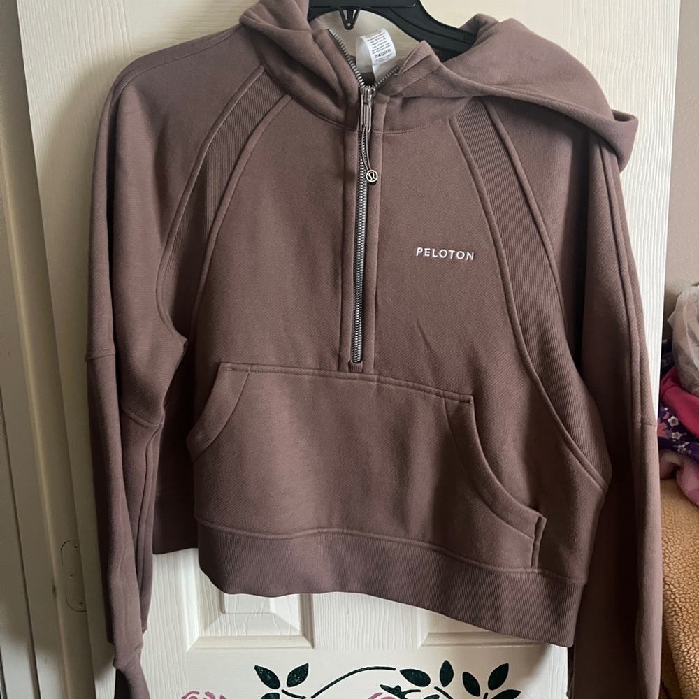 Brand new Lululemon Peloton Scuba Half-Zip Hoodie